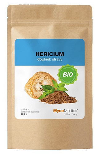 MycoMedica HERICIUM prášok BIO 100 g