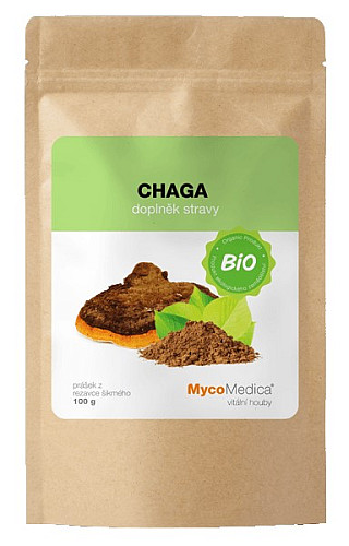 MycoMedica CHAGA prášok BIO 100 g