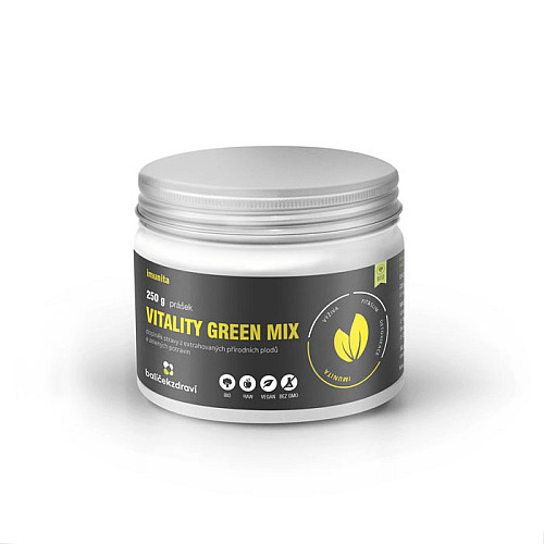 Bio vitality green mix 250g prášok (zažívanie a imunita)