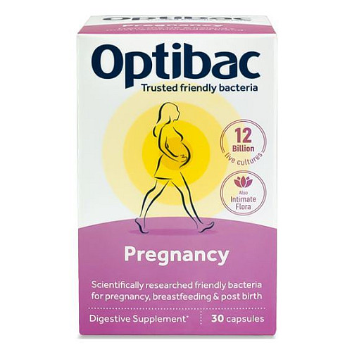 Optibac Pregnancy 30 kapsúl (Probiotiká v tehotenstve)