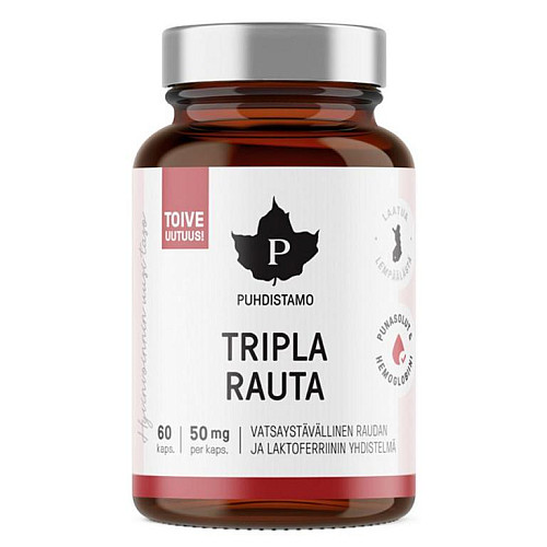 Puhdistamo Triple Iron 60 kapsúl (tripla rauta)