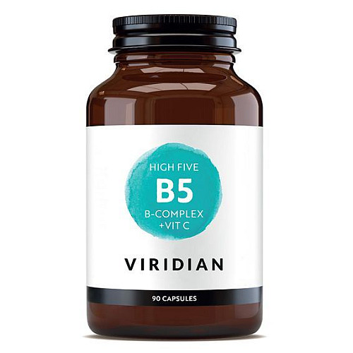 Viridian High Five B5 B Complex Magnesium Ascorbate 90 kapsúl