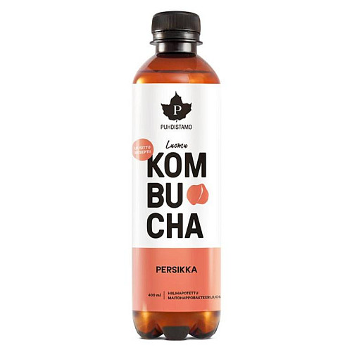 Puhdistamo Kombucha BIO BROSKV 400 ml