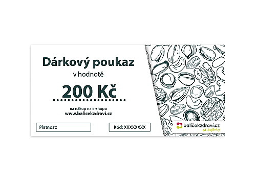 Darčekový poukaz - doručenie online