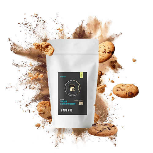 Vegan Superprotein 80 500 g cookies