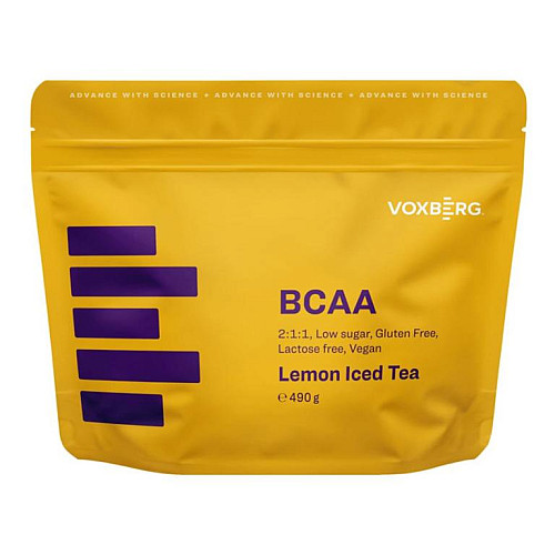 Voxberg BCAA 490 g citrónový ľadový čaj