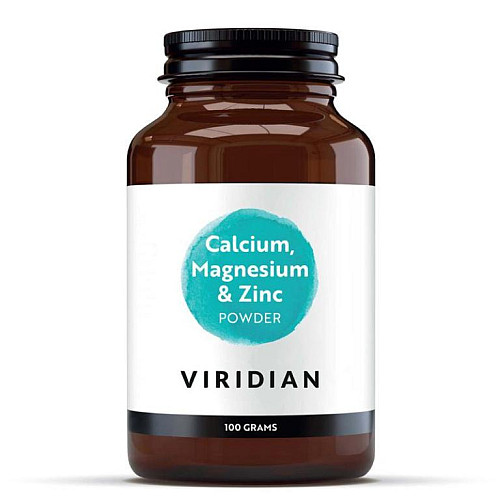 Viridian Calcium Magnesium with Zinc 100 g (vápnik, horčík a zinok)