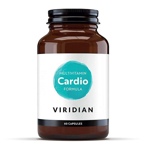 Viridian Cardio Multi 60 kapsúl (Multivitamín pre kardiovaskulárny systém)