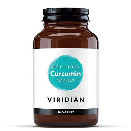 Viridian Curcumin Complex 90 kapsúl (kurkuma, kadidlovník, zázvor)