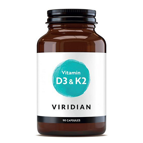 Viridian Vitamin D3 & K2 90 kapsúl