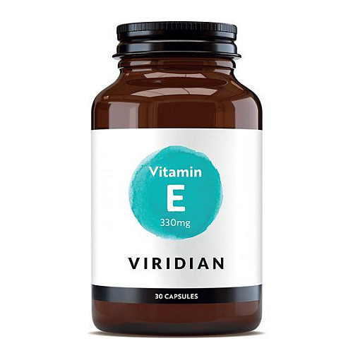 Viridian Vitamín E 330 mg 400 IU 30 kapsúl