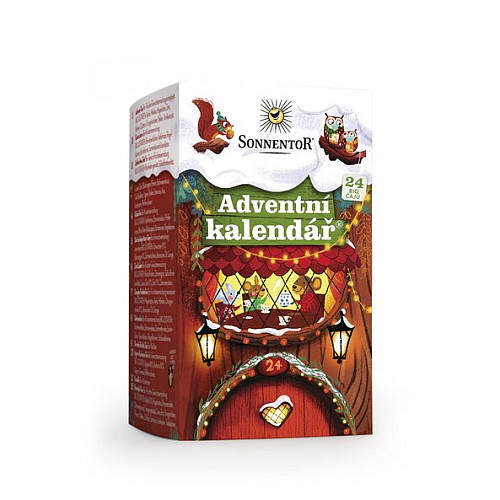 SONNENTOR Adventný kalendár BIO 38,9 g - 24x hrejivé potešenie