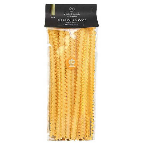 PASTA DANIELA Cestoviny semolinové tekvicové - Mafaldine-Riccie 350 g