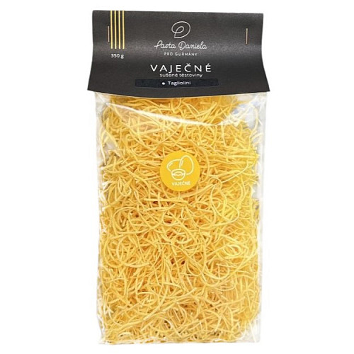 PASTA DANIELA Cestoviny semolínové vaječné - Tagliolini 350 g