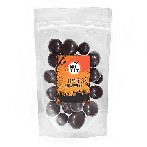 NUTTY Halloween Maliny lyofilizované v horkej čokoláde 200 g