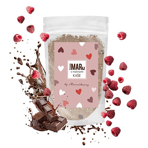 NUTTY proteínová kaša Čokomaru s malinou by Maruškaveg 300 g