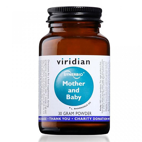 Viridian Synerbio Mother and Baby 30g (Probiotiká pre mamičky a deti)