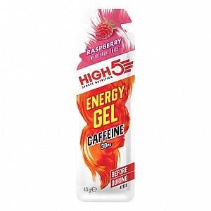 HIGH5 Energy gél caffeine NEW MALINA 40 g