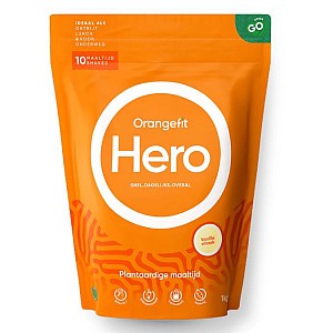 Orangefit hero vanilka 1000 g (plnohodnotné raňajky)