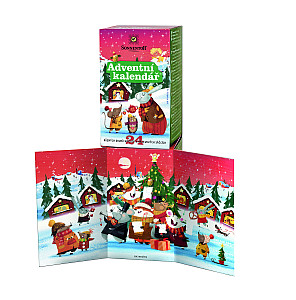 SONNENTOR Adventný kalendár BIO 37,5 g - 24x krajší advent