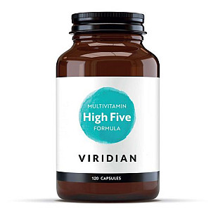 Viridian High Five Multivitamín & Mineral Formula 120 kapsúl