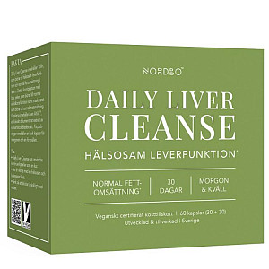 Nordbo Daily Liver Cleanse 60 kapsúl