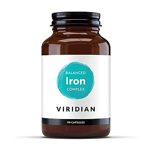 Viridian Balanced Iron Complex 90 kapsúl (komplex železa s vitamínmi)