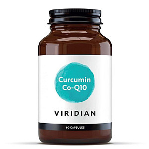 Viridian Curcumin Co-Q10 60 kapsúl (Kurkumín a Koenzým Q10)