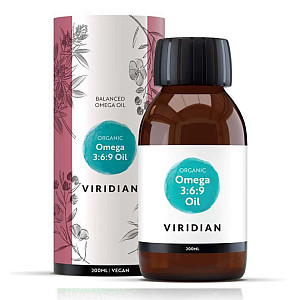 Viridian Omega 3:6:9 olej 200 ml Organic