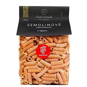 PASTA DANIELA Cestoviny semolinové paradajkové - Rigatoni 350 g