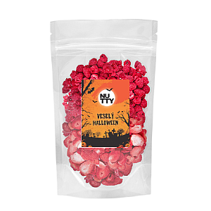 NUTTY Halloween Mix lyofilizovaného ovocia (jahody a maliny) 40 g